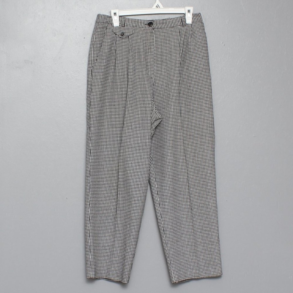 Vintage Norton Mcnaughton black and white trouser pants